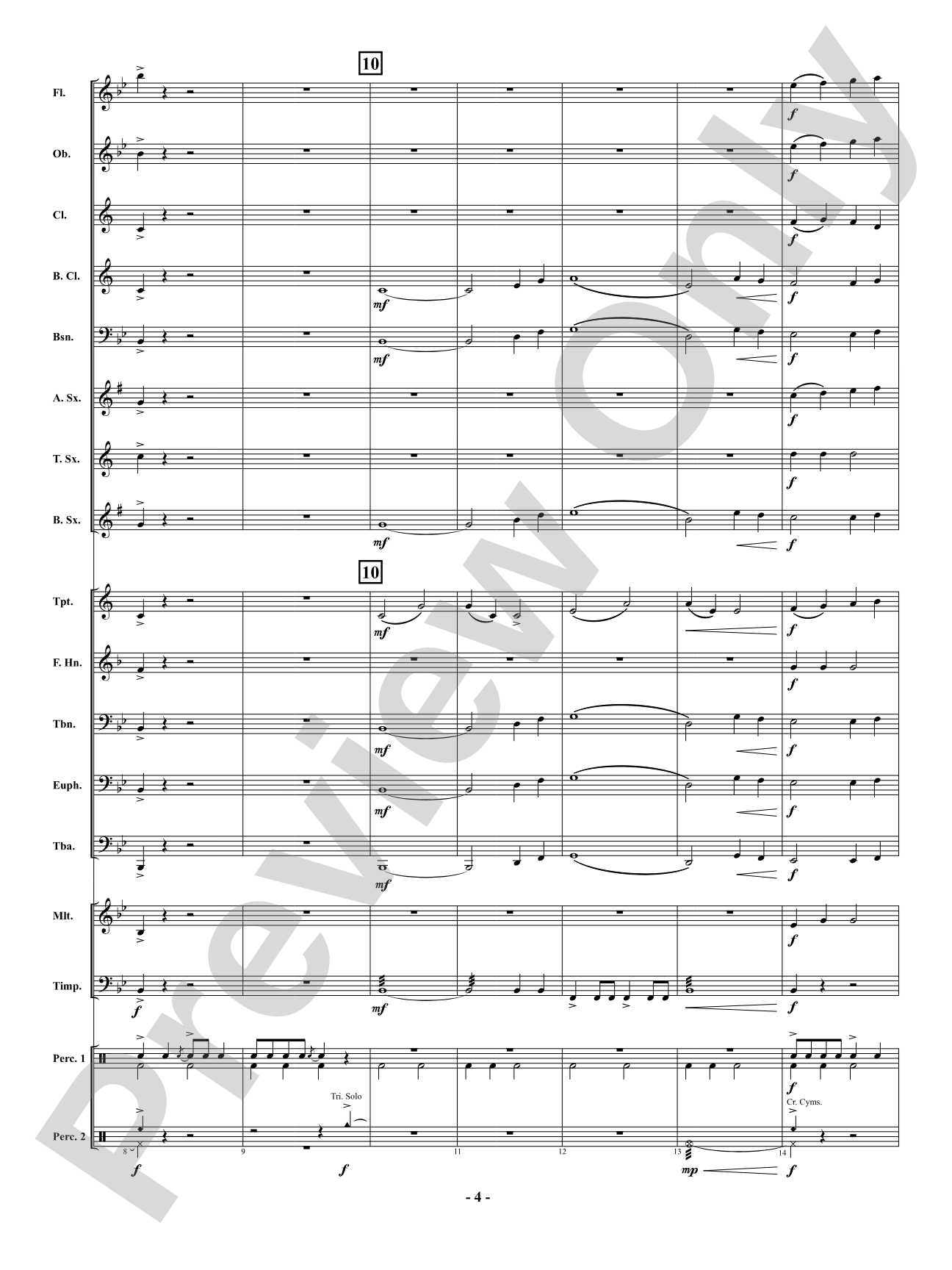 Point of Departure: Concert Band Conductor Score & Parts