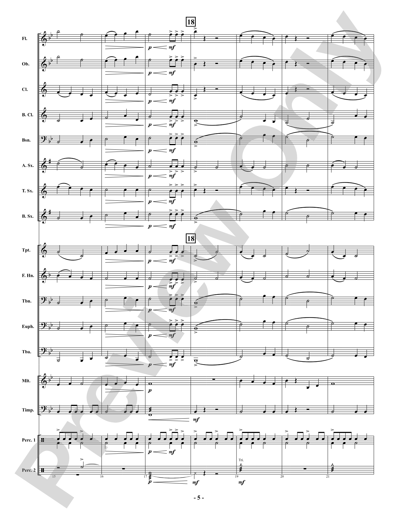 Point of Departure: Concert Band Conductor Score & Parts