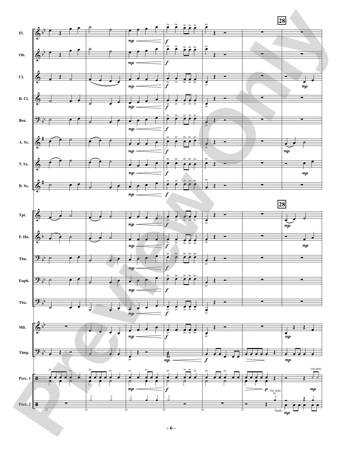Point of Departure: Concert Band Conductor Score & Parts