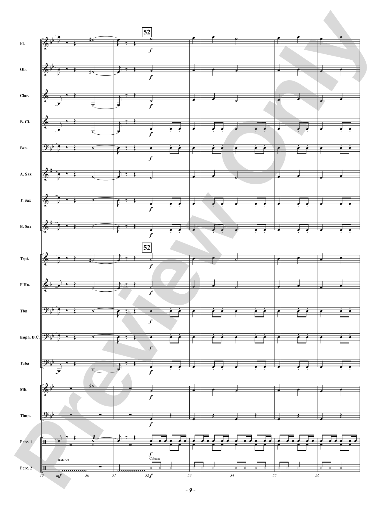 Catacombs: Concert Band Conductor Score & Parts