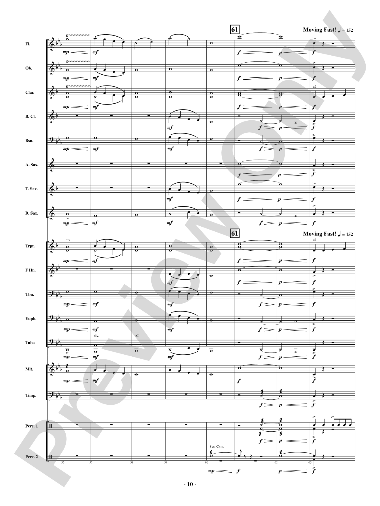 Iron City Groove: Concert Band Conductor Score & Parts
