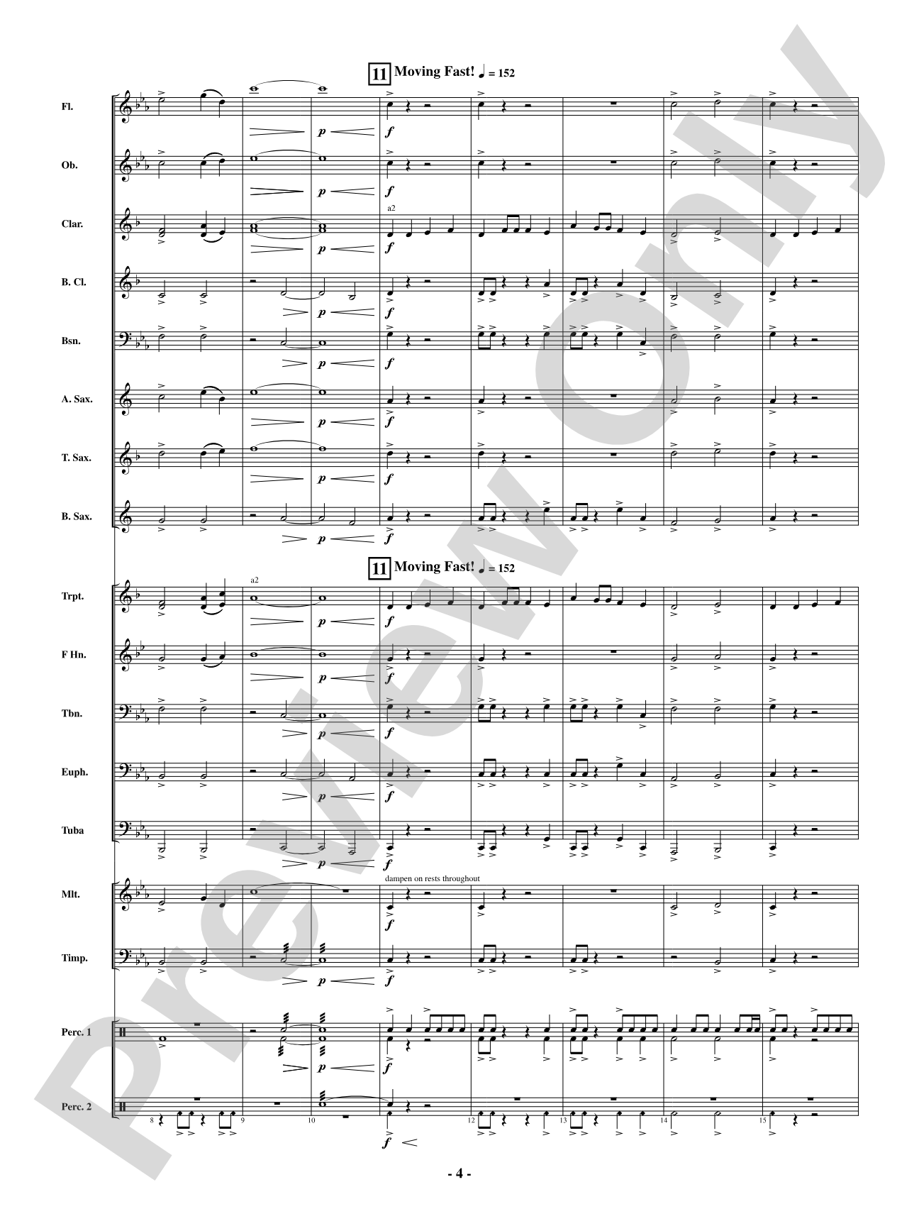 Iron City Groove: Concert Band Conductor Score & Parts