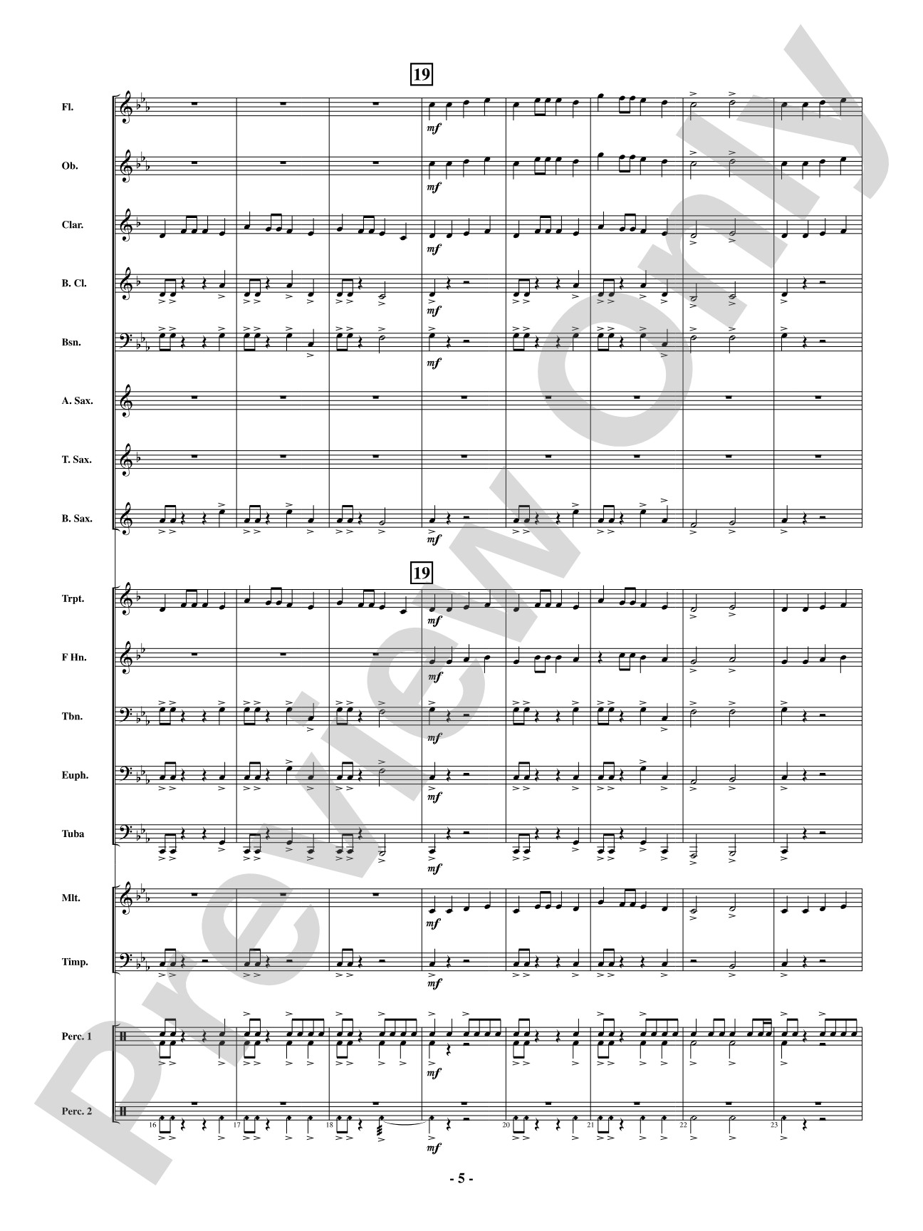 Iron City Groove: Concert Band Conductor Score & Parts