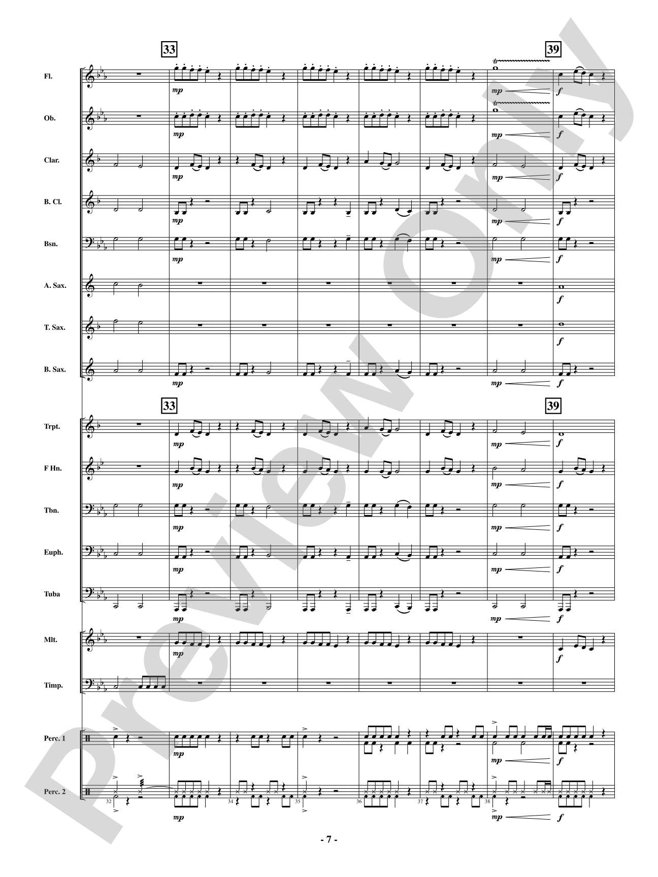 Iron City Groove: Concert Band Conductor Score & Parts
