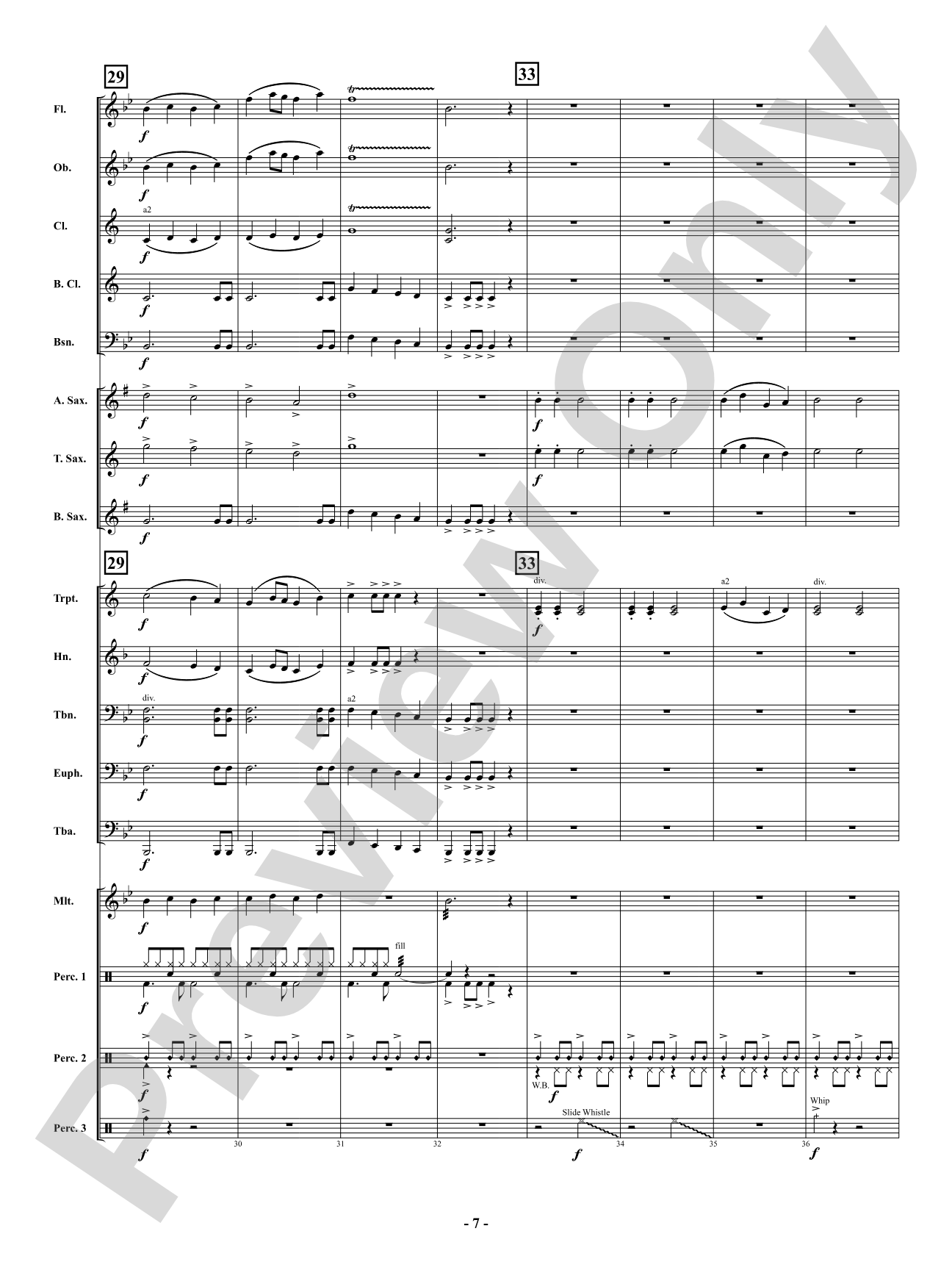 Hard Rock Jingle: Concert Band Conductor Score & Parts