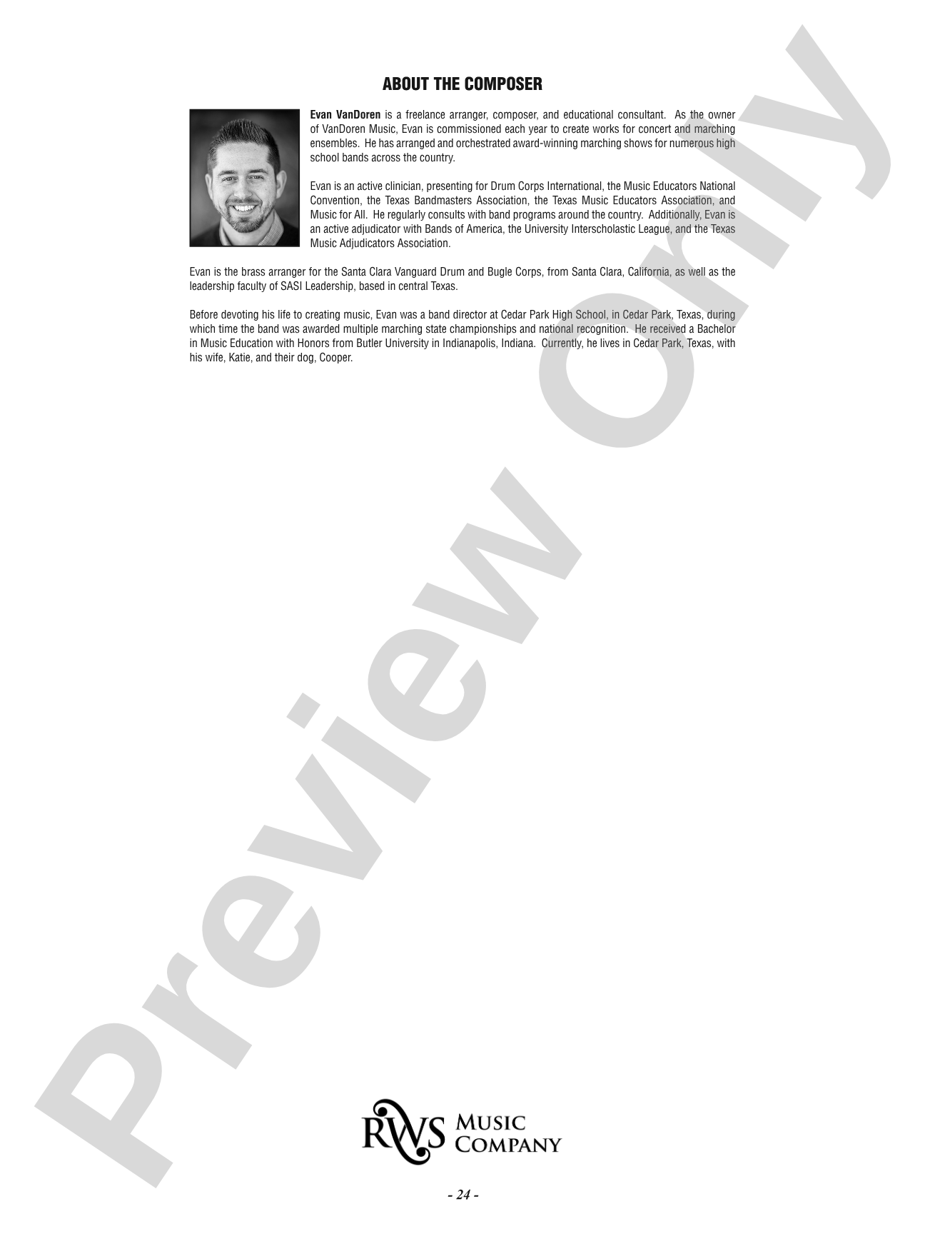 We Belong: Concert Band Conductor Score & Parts