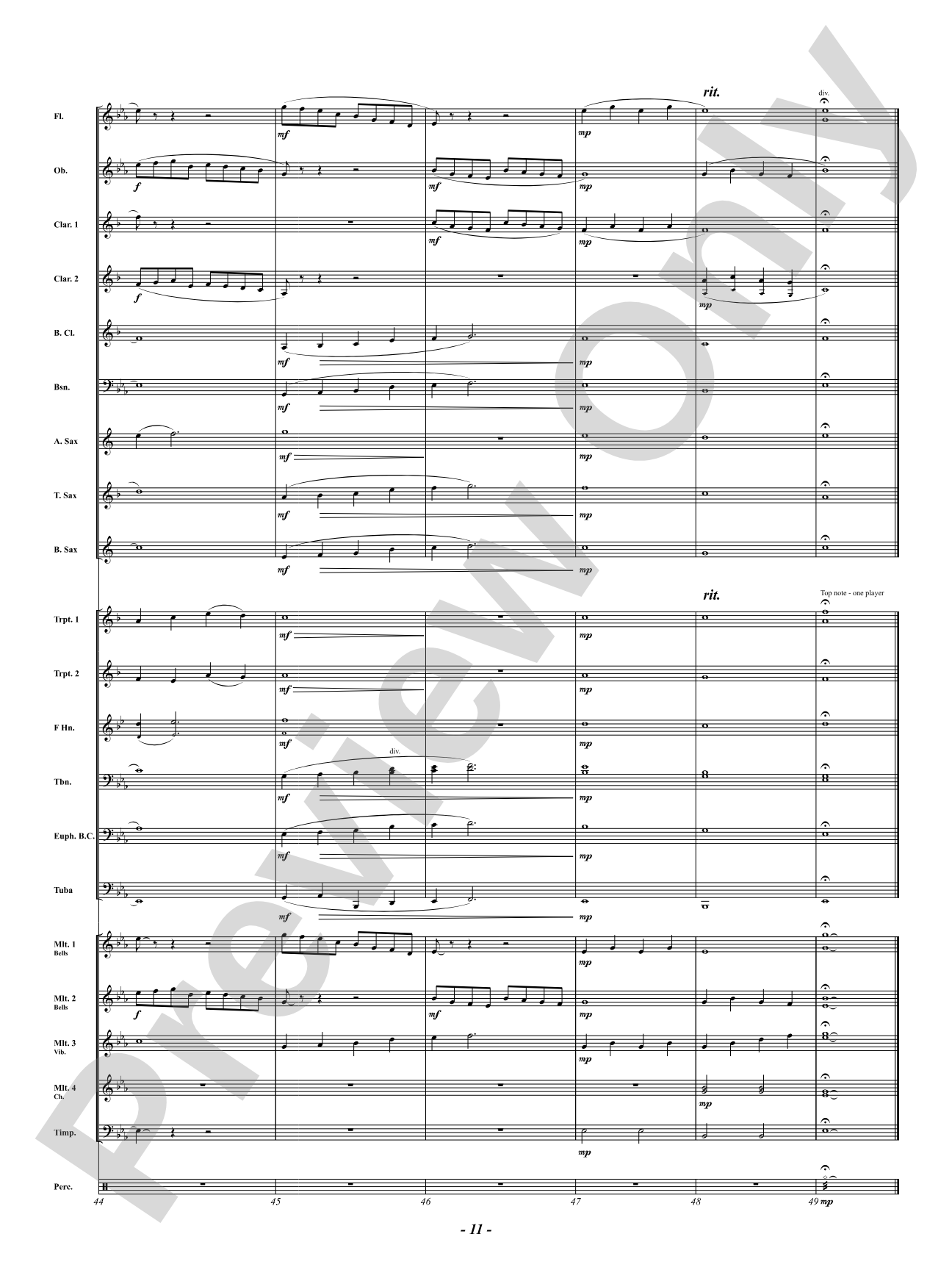 Song For The Manatees: Concert Band Conductor Score & Parts