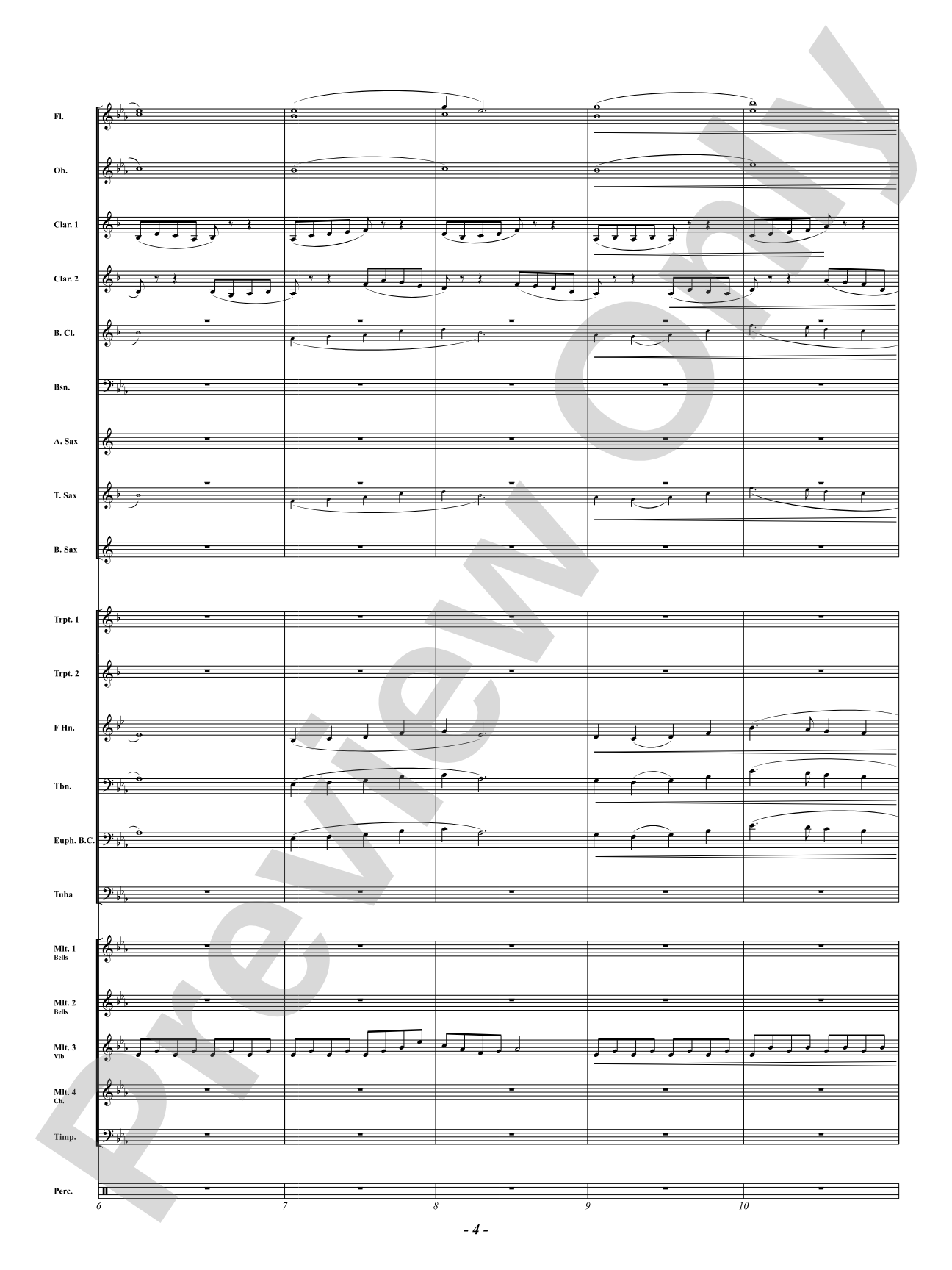 Song For The Manatees: Concert Band Conductor Score & Parts