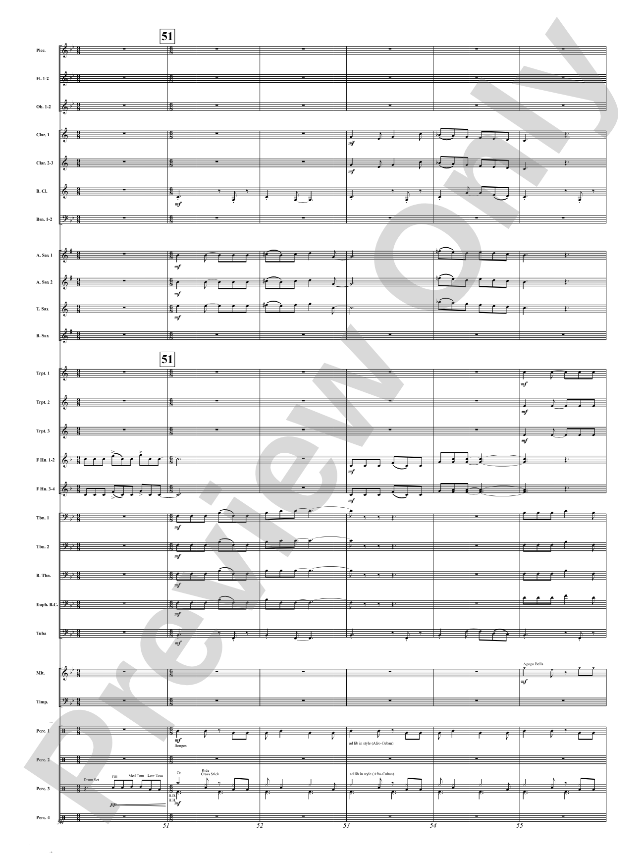Aileron: Concert Band Conductor Score & Parts