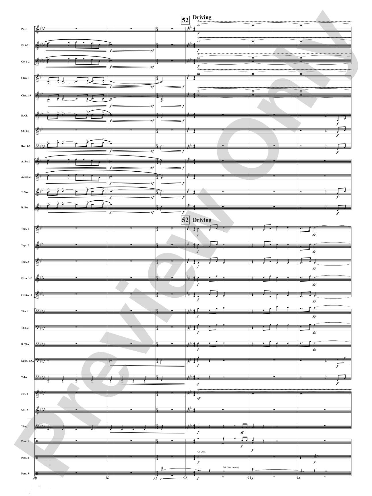 Fanfare And Gambol: Concert Band Conductor Score & Parts