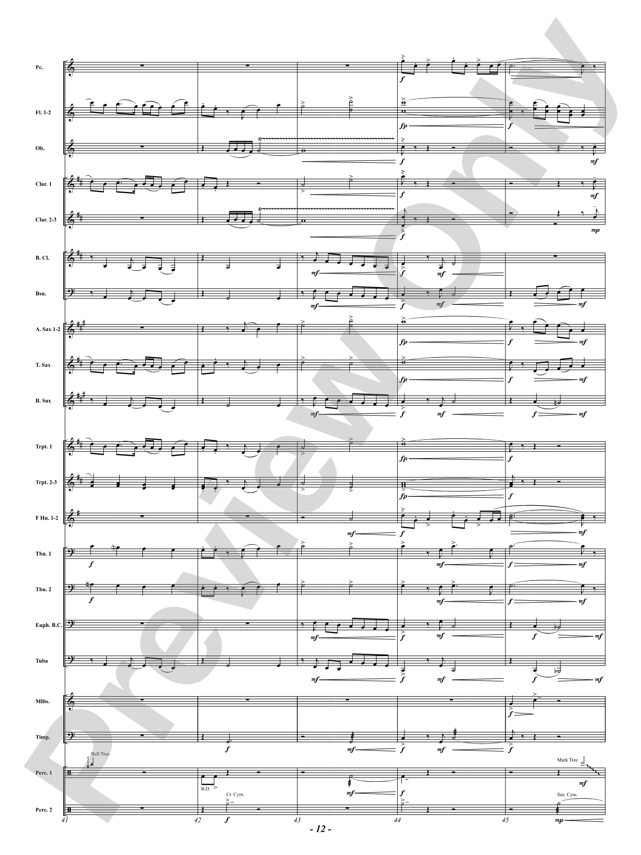 With Joyful Tidings: Concert Band Conductor Score & Parts