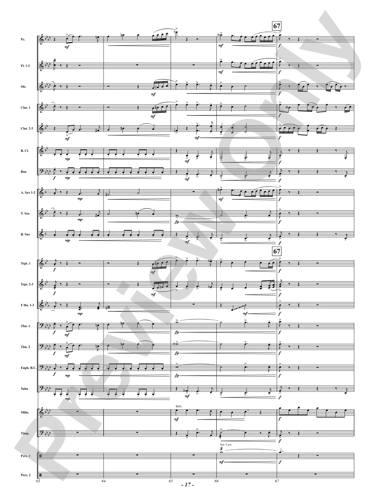 With Joyful Tidings: Concert Band Conductor Score & Parts