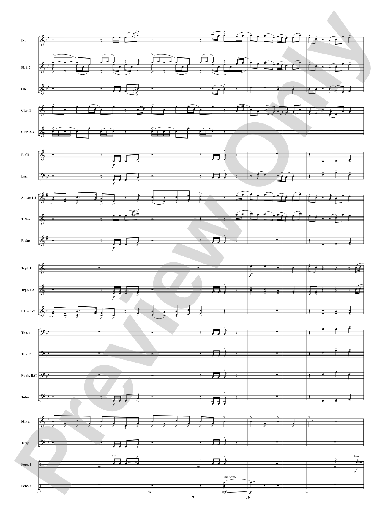 With Joyful Tidings: Concert Band Conductor Score & Parts
