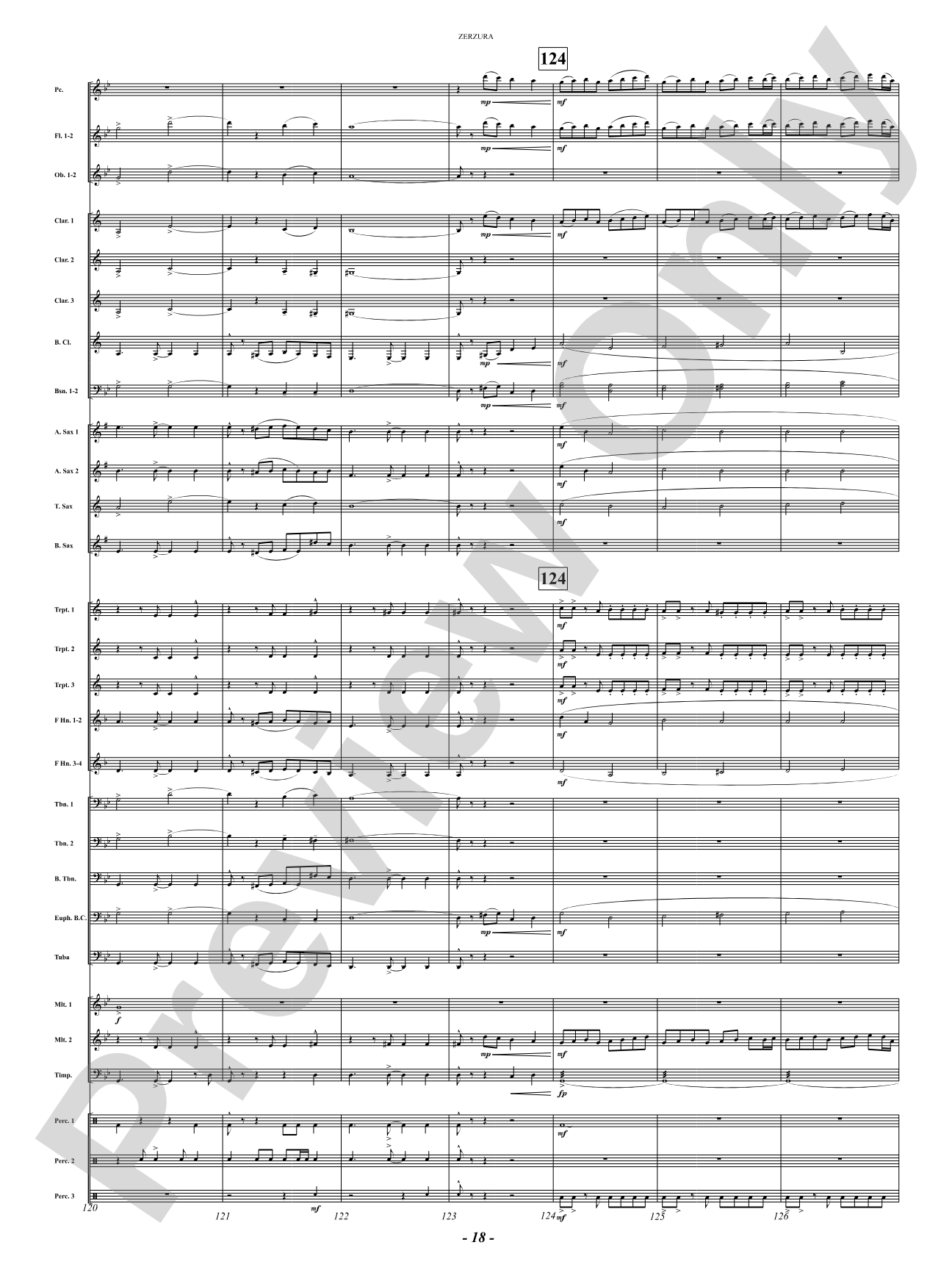 Zerzura (A Treasure Hunter's Tale): Concert Band Conductor Score & Parts