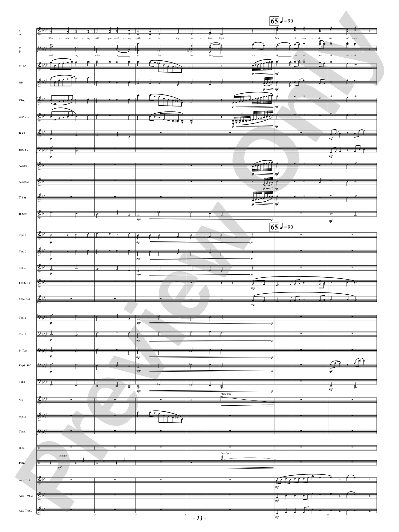 Rejoice With Exceeding Great Joy (for Concert Band and Choir): Concert Band Conductor Score & Parts