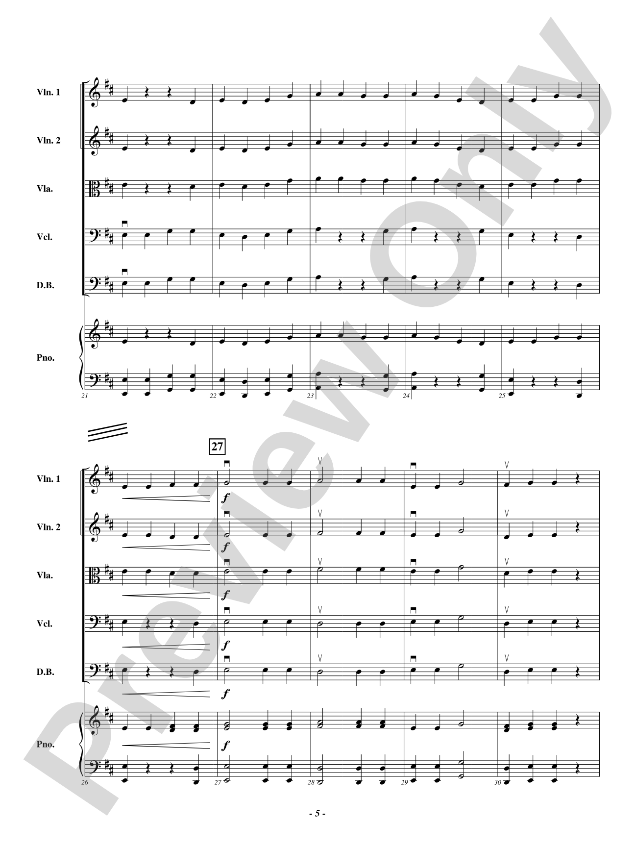 Monster Crossing: String Orchestra Conductor Score & Parts
