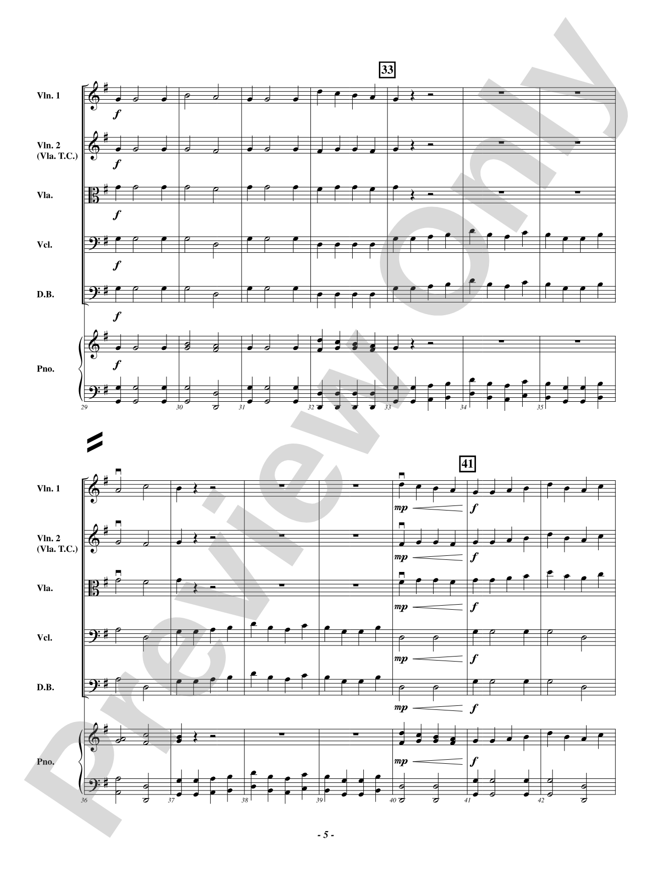 I Saw Three Ships (On Christmas Day): String Orchestra Conductor Score & Parts