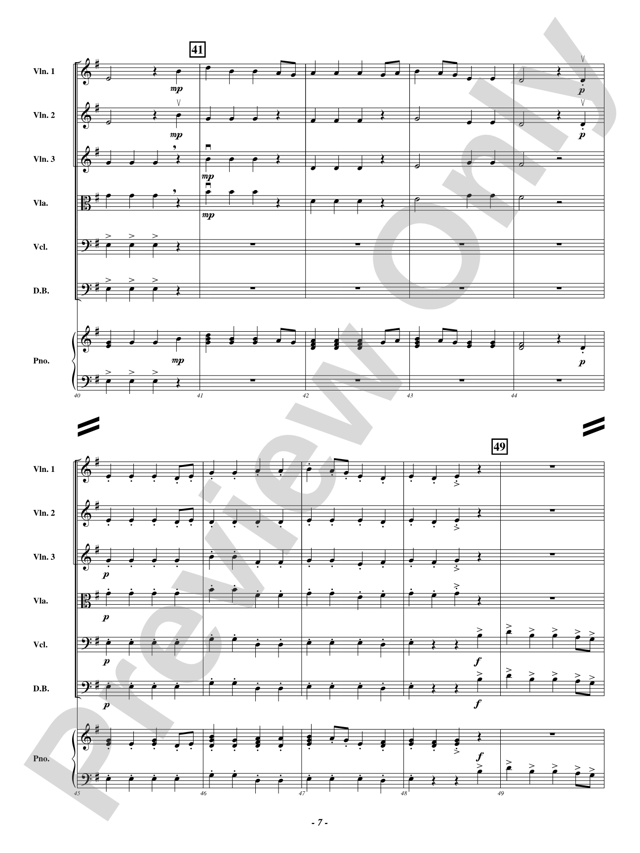 Star Of County Down: String Orchestra Conductor Score & Parts