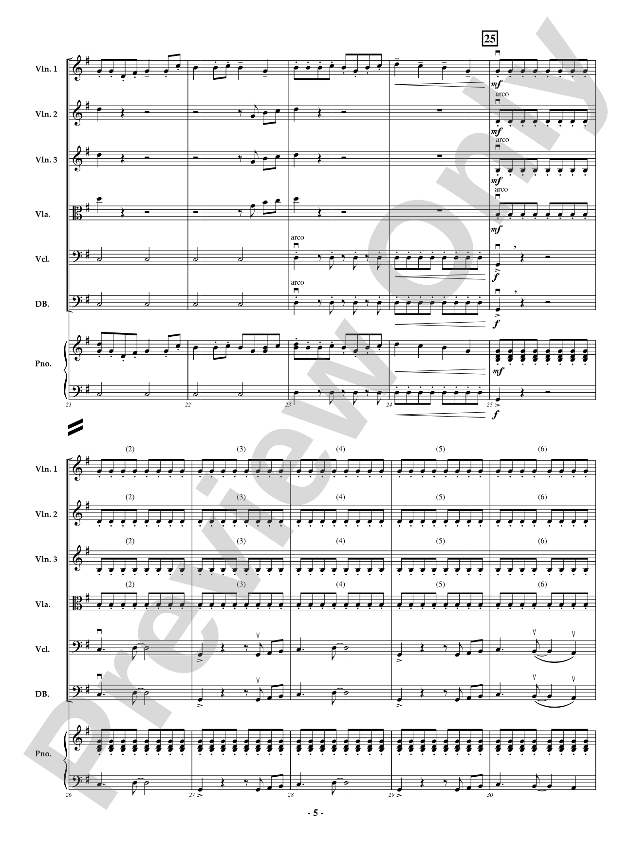 Ryukyu Folklore: String Orchestra Conductor Score & Parts