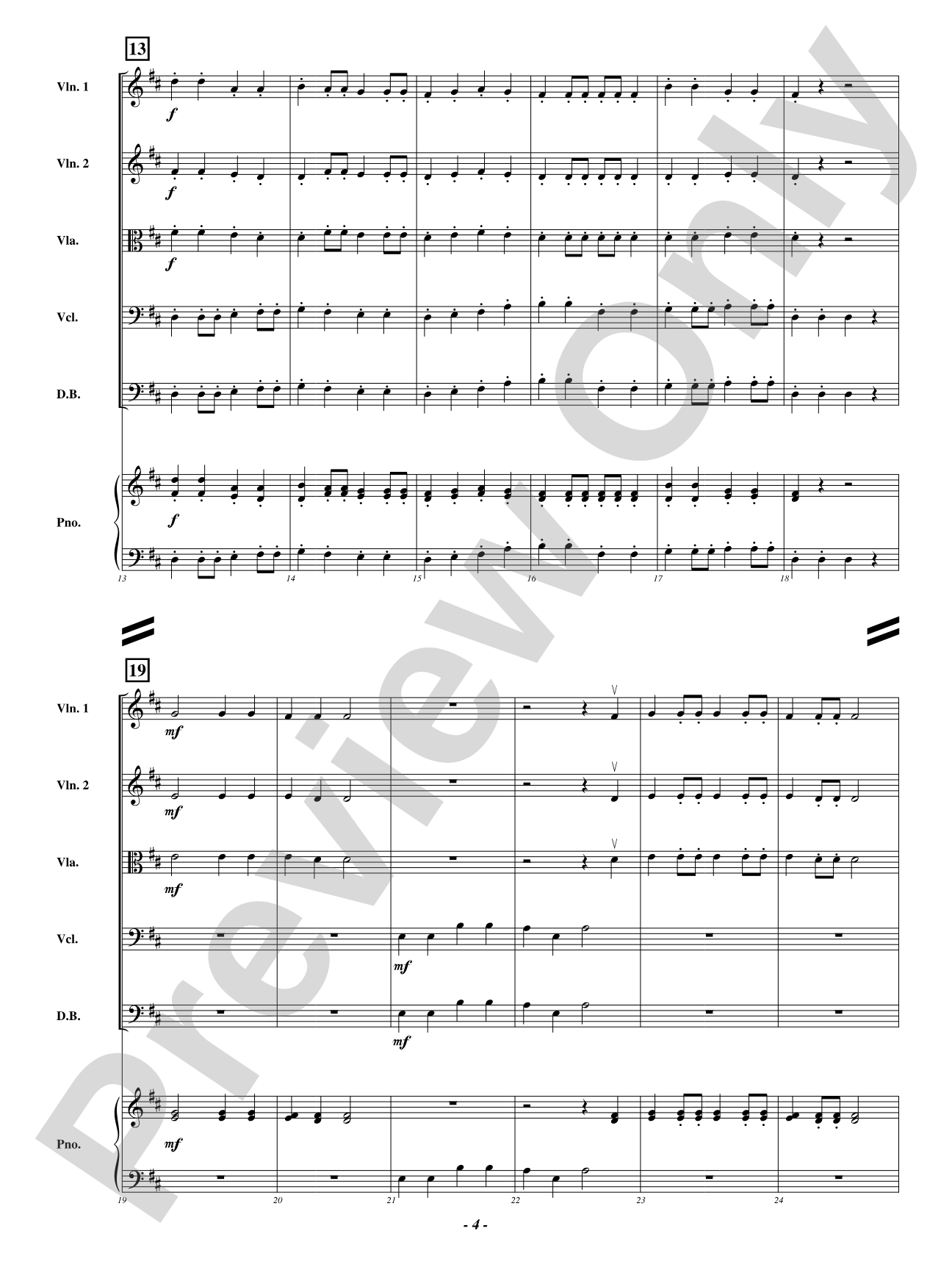 Procession Of The Cavaliers: String Orchestra Conductor Score & Parts