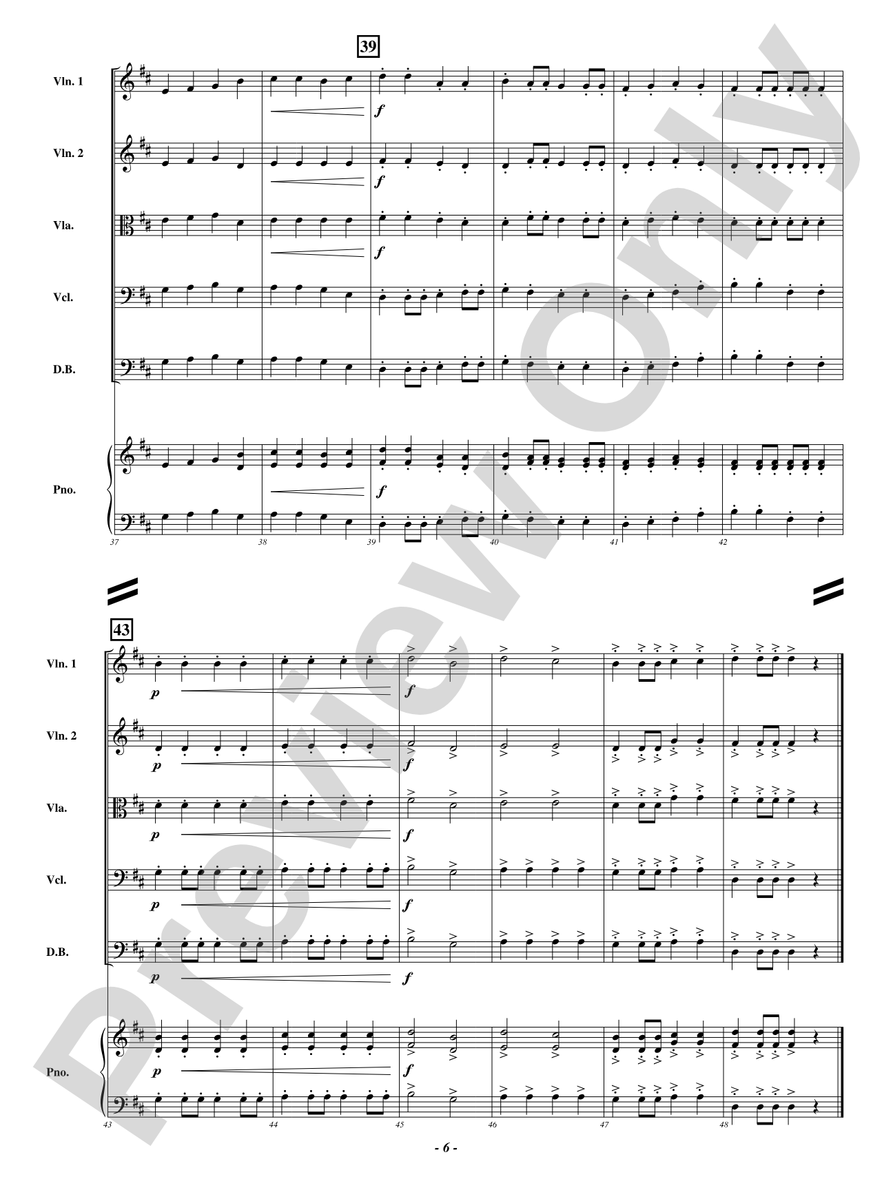 Procession Of The Cavaliers: String Orchestra Conductor Score & Parts
