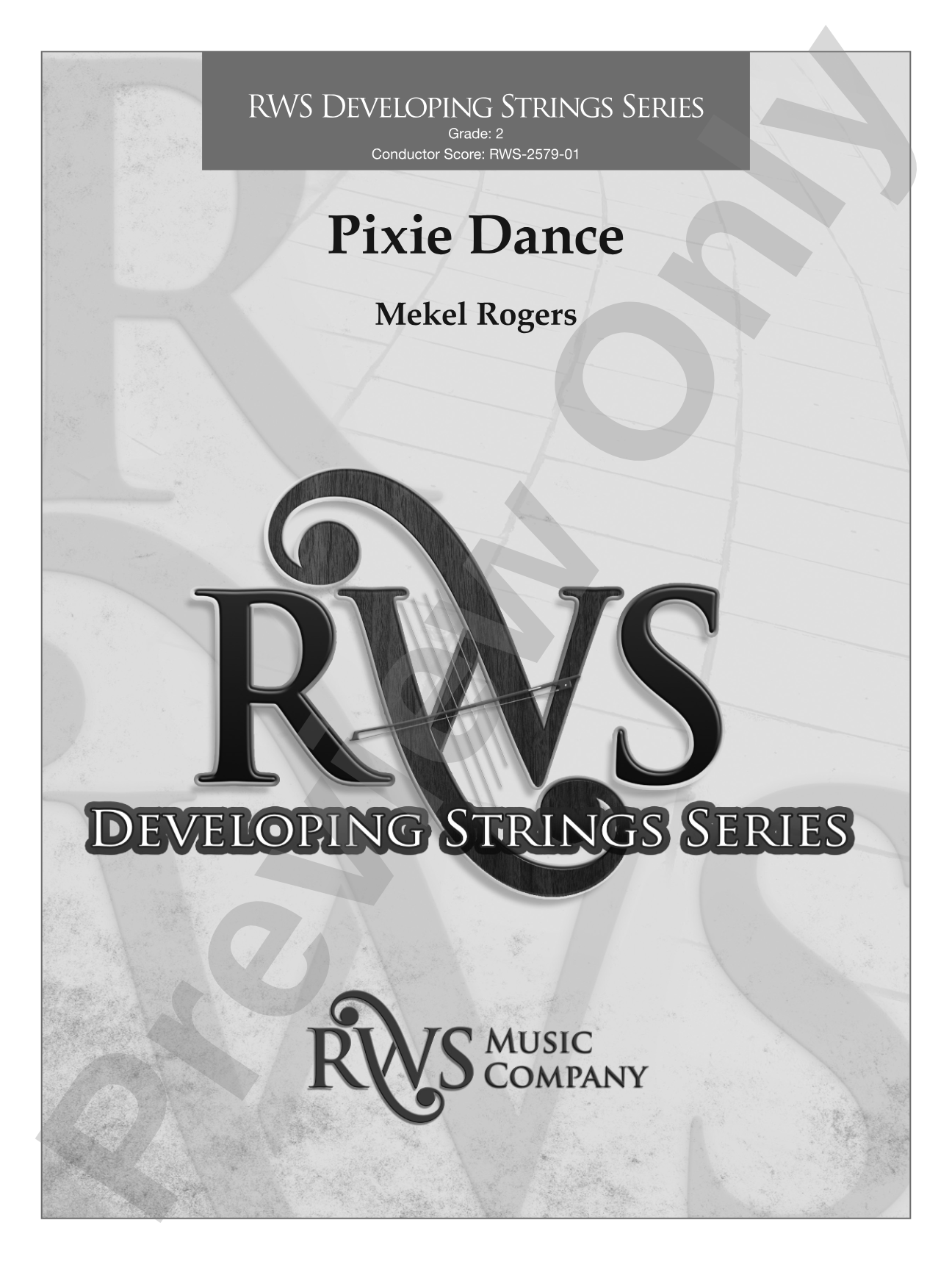 Pixie Dance: String Orchestra Conductor Score & Parts