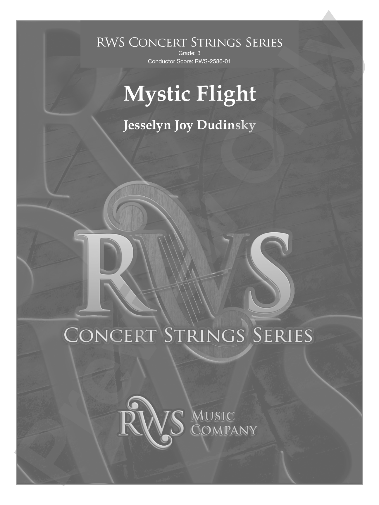 Mystic Flight: String Orchestra Conductor Score & Parts
